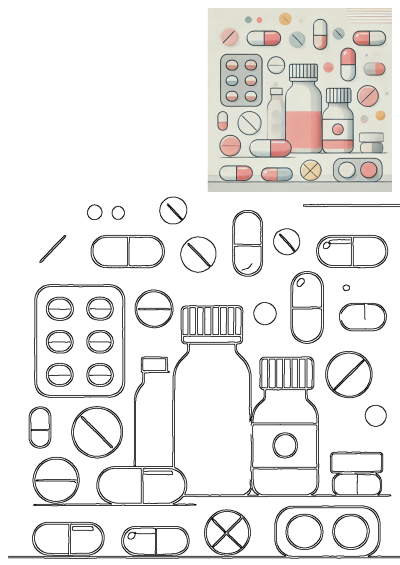 Dental pharmacology image featuring pills and medicine bottles. Critical for confident prescribing and patient safety. Download DentalRx app.