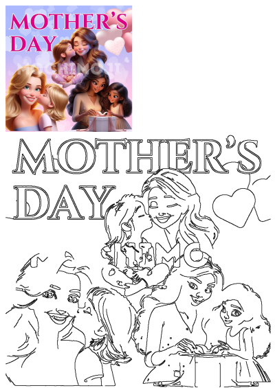 Inspire Mother's Day creations. Personalized cards, social media posts, DIY gifts with tags & stickers. Ads, banners, & promos for celebrations.