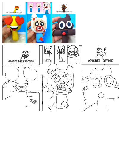 Pinterest in 2025: Emoji with heart eyes, zombie Finn, and poop emoji figurines made of clay, showcasing future trends on Pinterest.