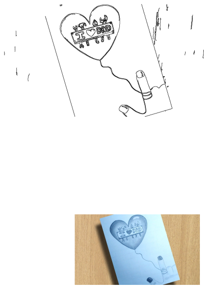 a drawing of a heart balloon with the words i love you on it and a pencil