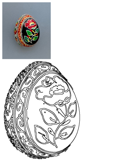 Colorful Ukrainian Pysanka Easter egg featuring a floral design. Hand-painted using wax and dye on a quail egg shell by Ukrainian masters. 