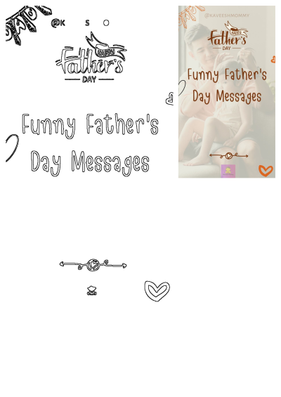 A father's day message with an image of a child and his dad on the couch, showing love and family time for Happy Father's Day wishes.
