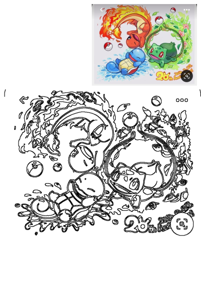 Cartoon image of Charmander surrounded by fire, Squirtle in water, and Bulbasaur with leaves, showcasing the iconic Pokemon starters.