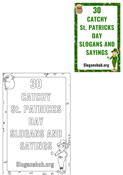 St Patrick's Day sign: 30 catchy slogans and sayings. Celebrate with festive quotes and Irish luck. Perfect for the holiday season.