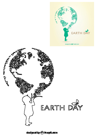 World Nature Conservation Day poster featuring a child holding a plant, symbolizing Earth's care and growth. Protecting our planet for future generations.