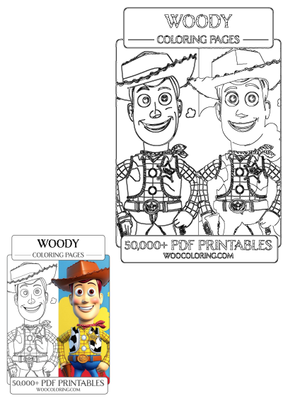 Explore our collection of Cute Woody coloring pages! Perfect for kids and fans, these fun printables will spark imagination.