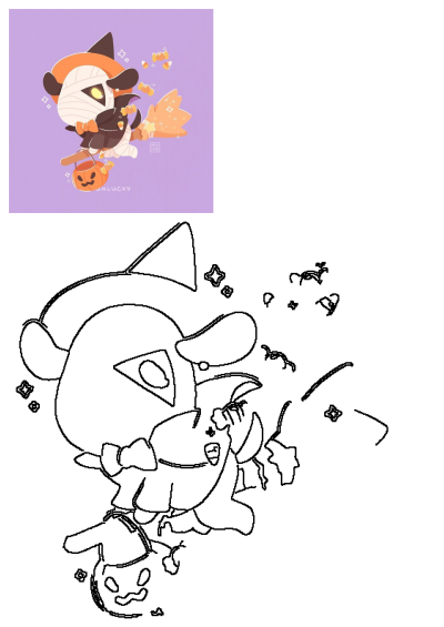 ?✨ S a r a h ✨?'s Animal Crossing fan art for ACNHtober, Day 31. Cute mummy villager dressed for Halloween with candy & pumpkin basket.