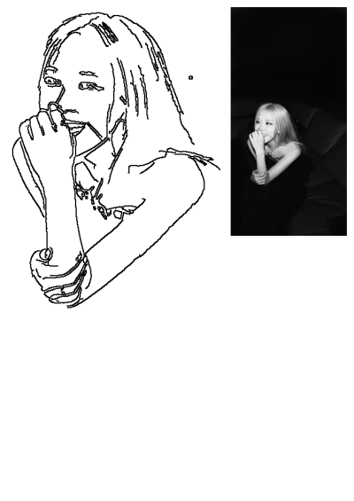 May, portrait of BLACKPINK's Rosé in black and white, dressed in a feathered dress and smiling. Elegant and captivating.