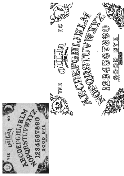 an old concert poster with black and white lettering