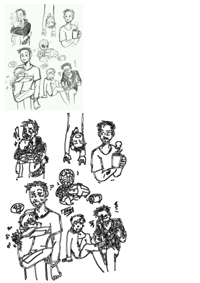 Starker fan art featuring Marvel characters, Avengers, and funny moments. Pin by imnotsad on S T A R K E R board showcasing Stark and Peter.